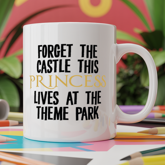 Forget the castle this princess lives at the theme park