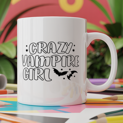 Crazy vampire girl