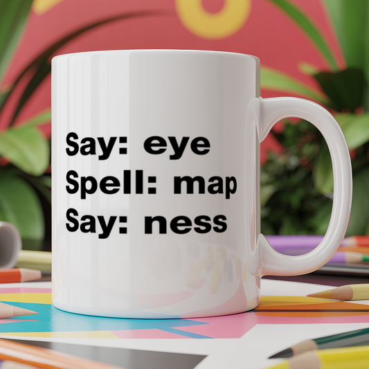 Say eye spell map say ness