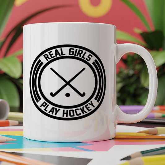 Real Girls Play Hockey (Pocket)