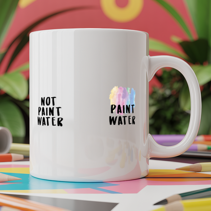 Not paint water, paint water mug set