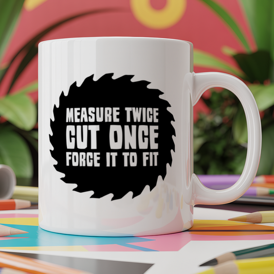 Measure twice cut once force it to fit