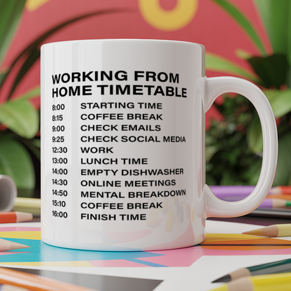 Working from Home Day Schedule