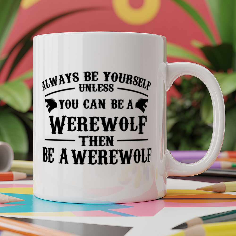 Always be yourself unless you can be a werewolf then be a werewolf