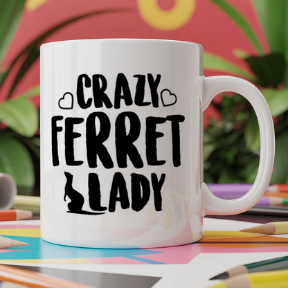 Crazy ferret lady