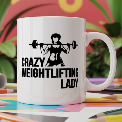 Crazy Weightlifting Lady