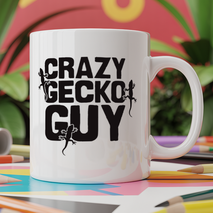 Crazy gecko guy