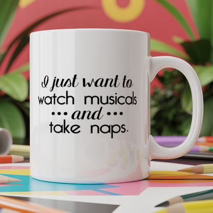 I Just Want to Watch Musicals and Take Naps Theatre