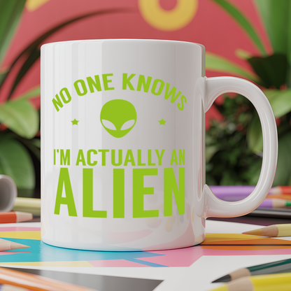 No one knows I'm actually an alien