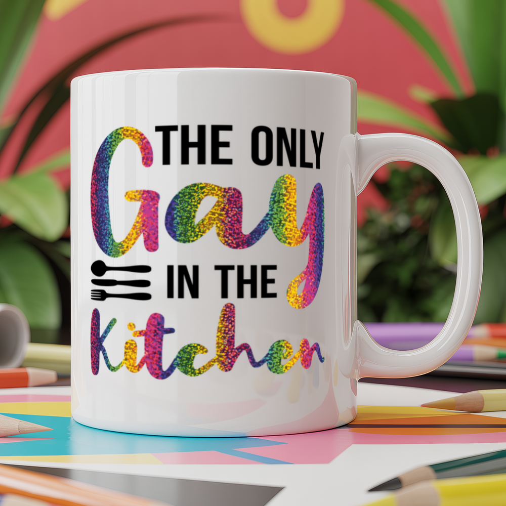 The only gay in the kitchen
