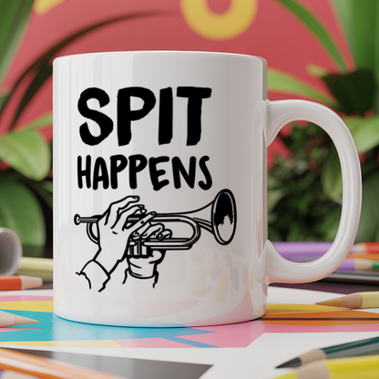 Spit happens trumpet
