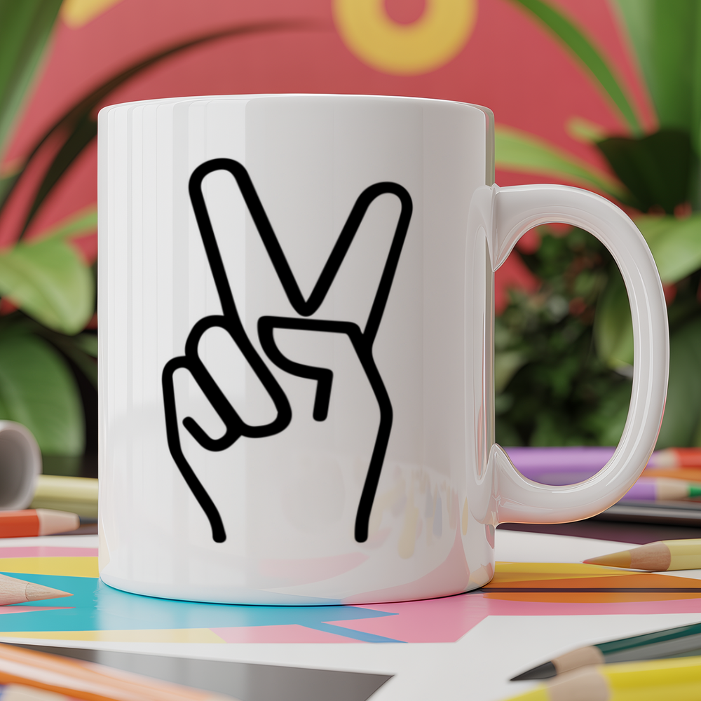 Peace Hand Sign