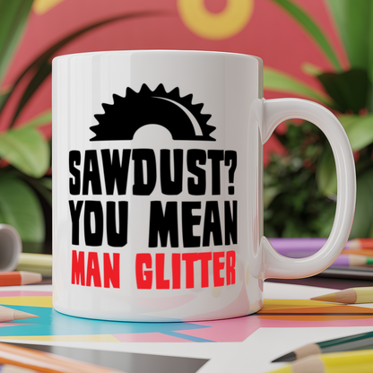 Sawdust? you mean man glitter