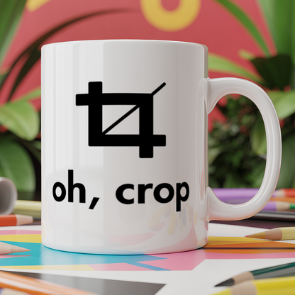 Oh, crop graphic designer