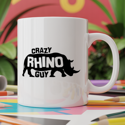 Crazy rhino guy