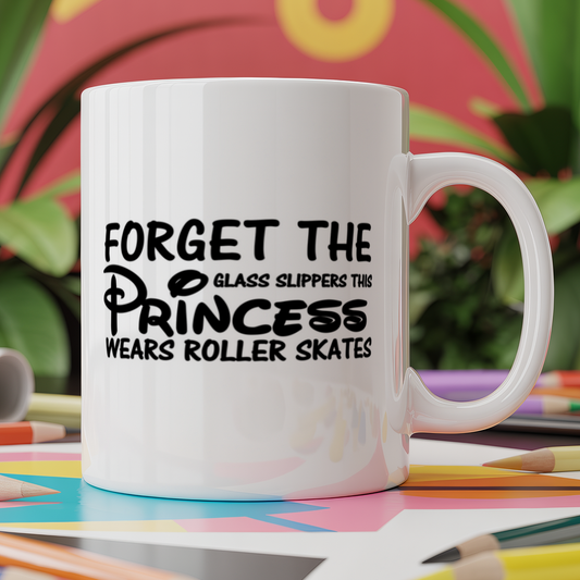 Forget the glass slippers this princess wears roller skates