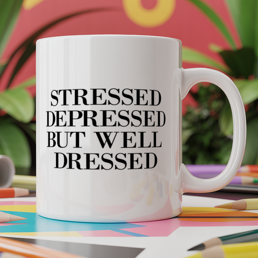 Stressed Depressed but Well Dressed