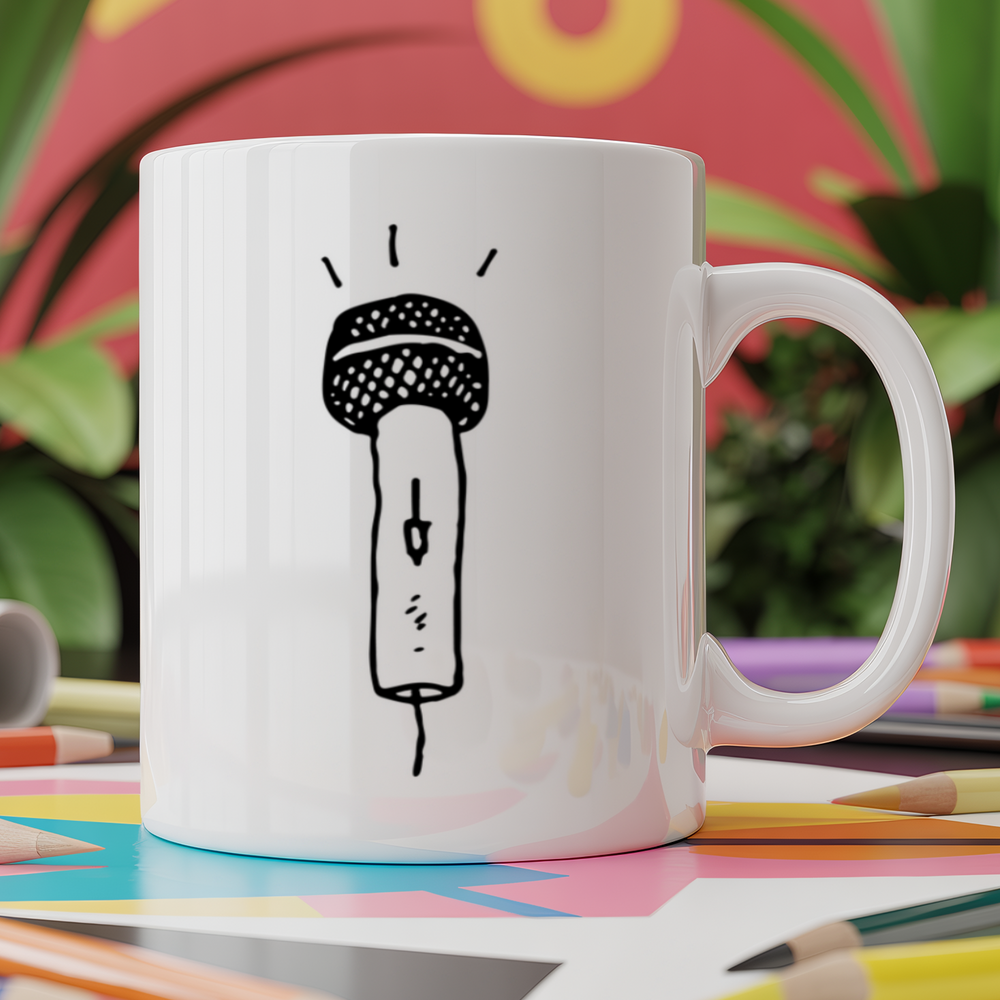 Microphone illustration