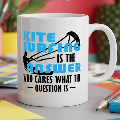 Kitesurfing is the answer who cares what the question is