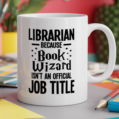 Librarian Because Book Wizard Isn't an Official Job Title