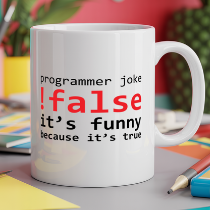 Programmer joke !false