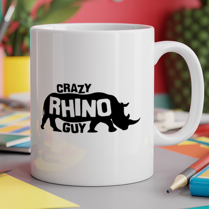 Crazy rhino guy