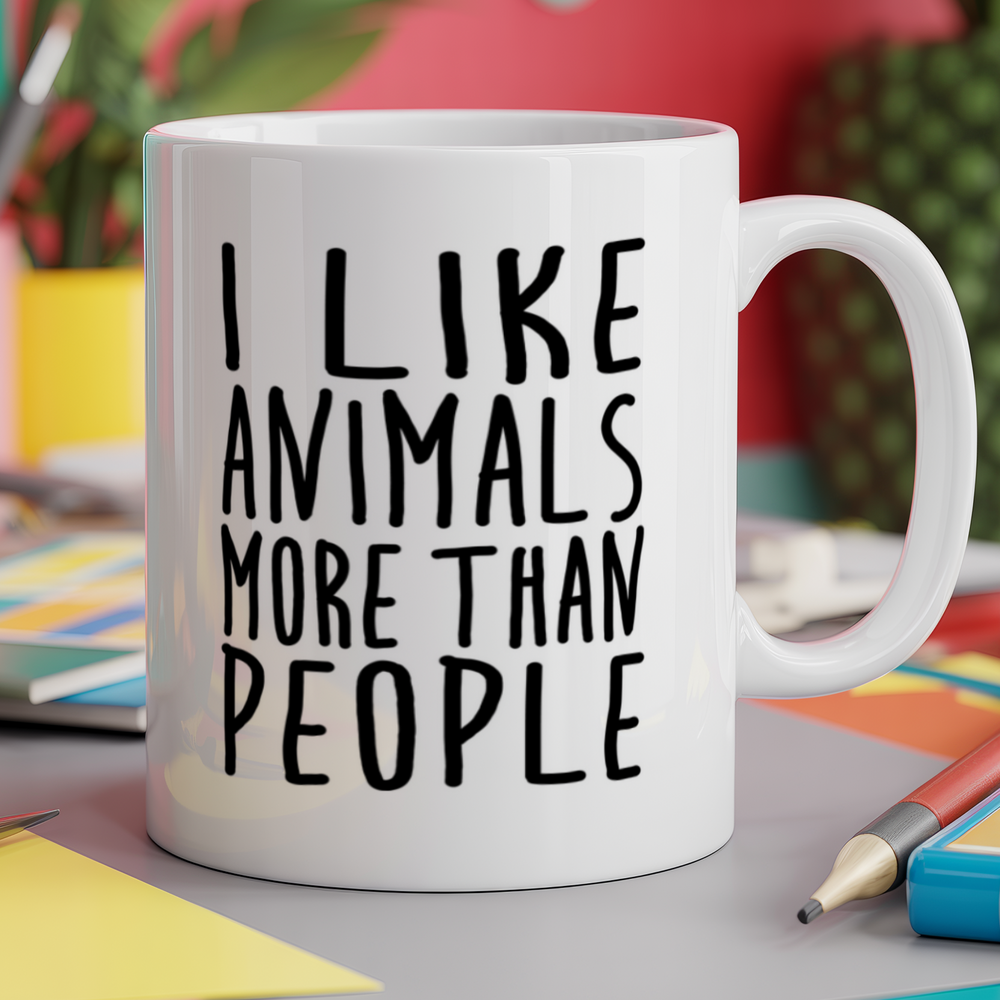 I like animals more than people