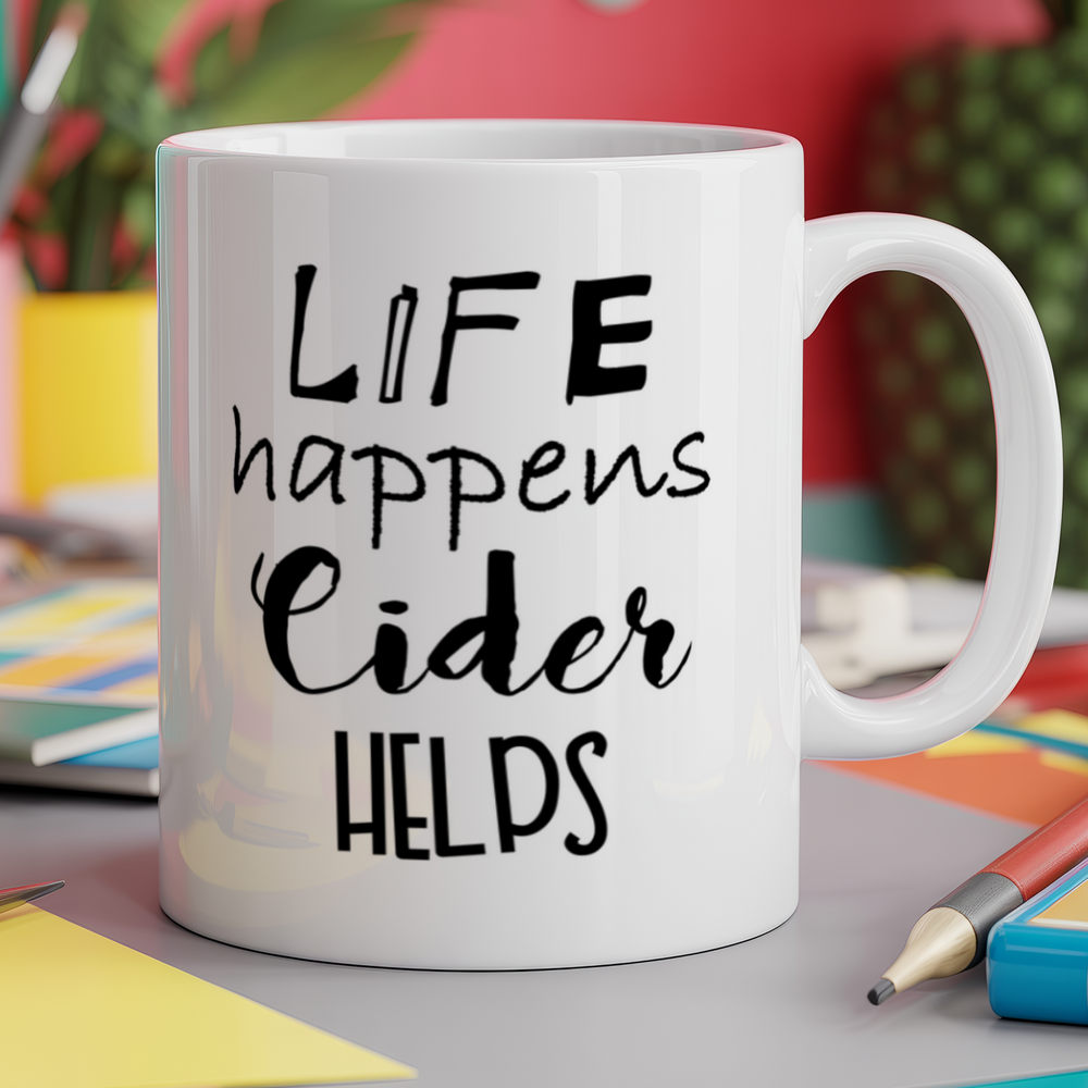 Life Happen Cider Helps
