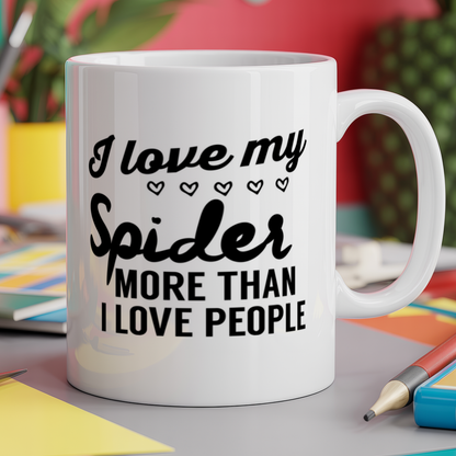 I love my spider more than I love people