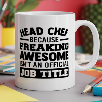 Head Chef Because Freaking Awesome Isn't an Official Job Title