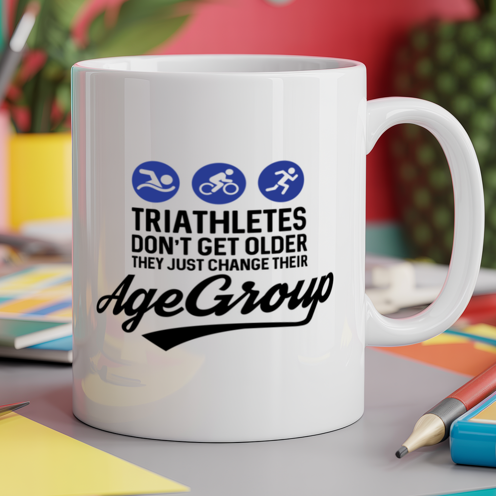 Triathletes don't get older they just change their age group