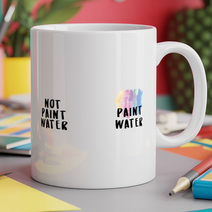 Not paint water, paint water mug set