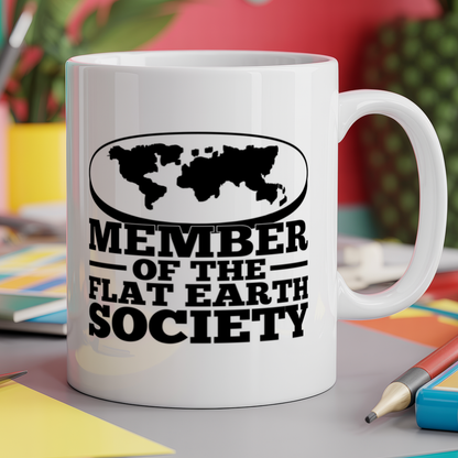 Member of the flat earth society
