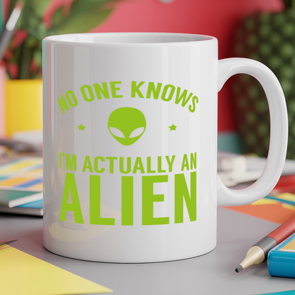 No one knows I'm actually an alien