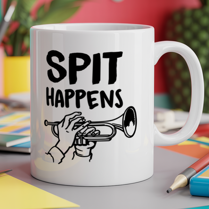 Spit happens trumpet