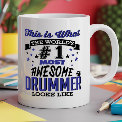 This is what the world's number 1 most awesome drummer looks like
