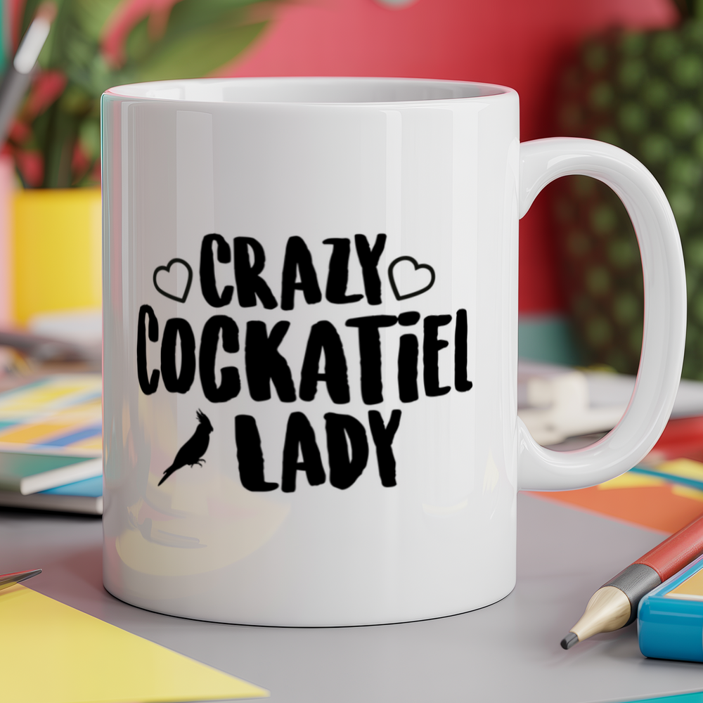 Crazy cockatiel lady