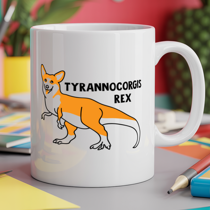 Tyrannocorgis Rex Corgi Dog Dinosaur