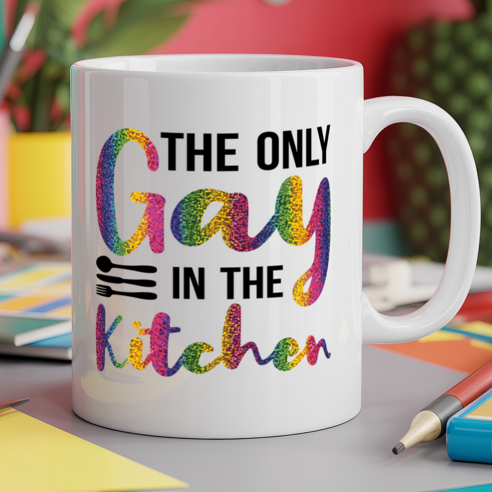 The only gay in the kitchen