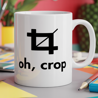 Oh, crop graphic designer