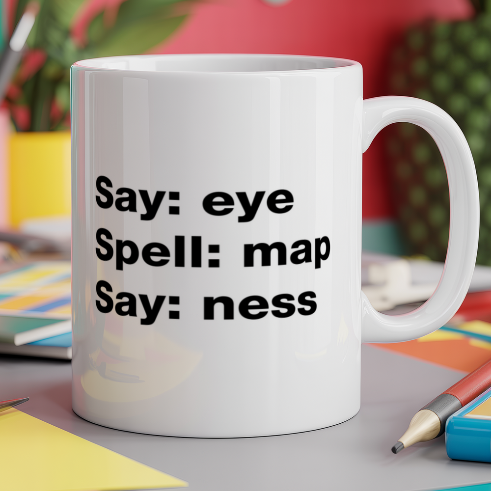 Say eye spell map say ness
