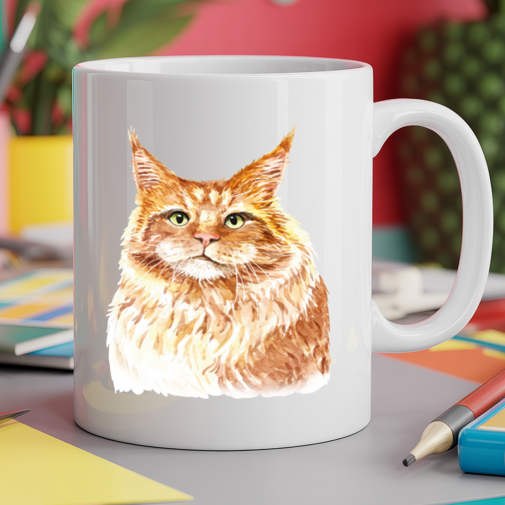 Maine coon - Ginger Cat