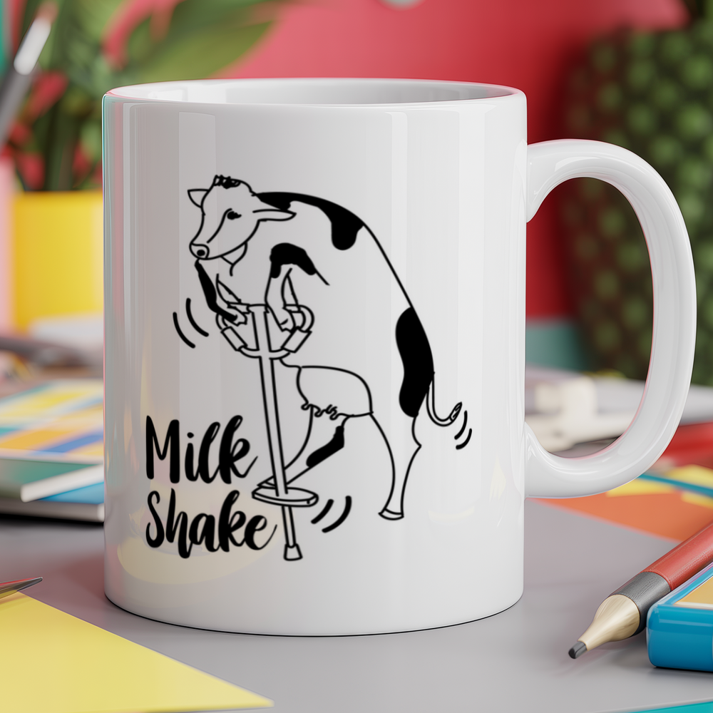 Milk Shake Cow Pogo Stick