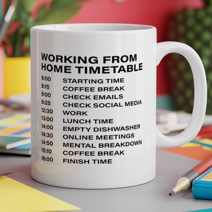 Working from Home Day Schedule