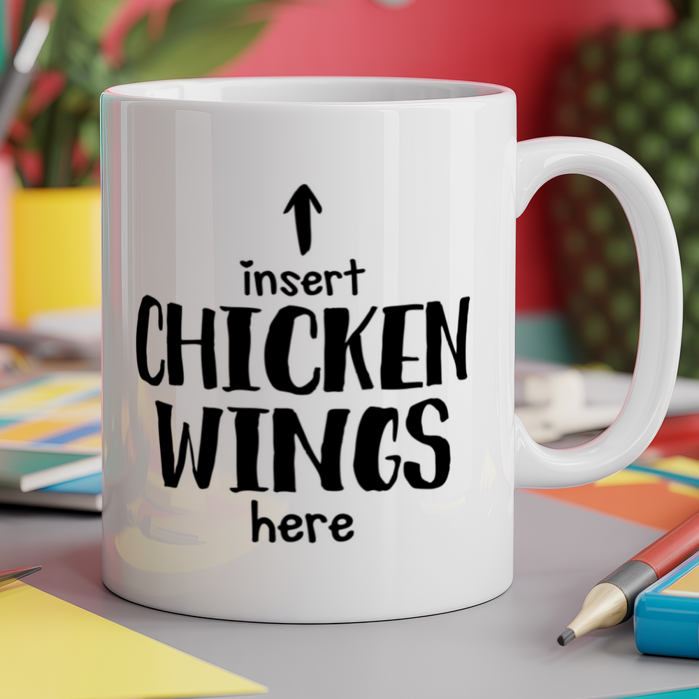 Insert chicken wings here
