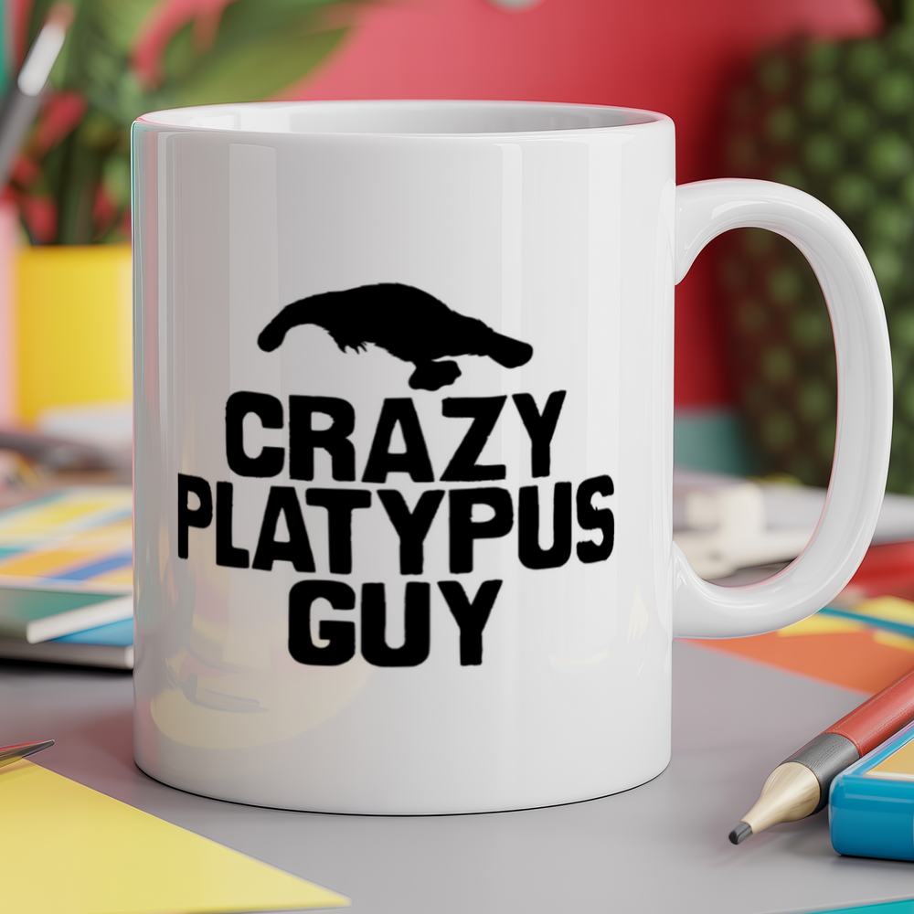 Crazy platypus guy
