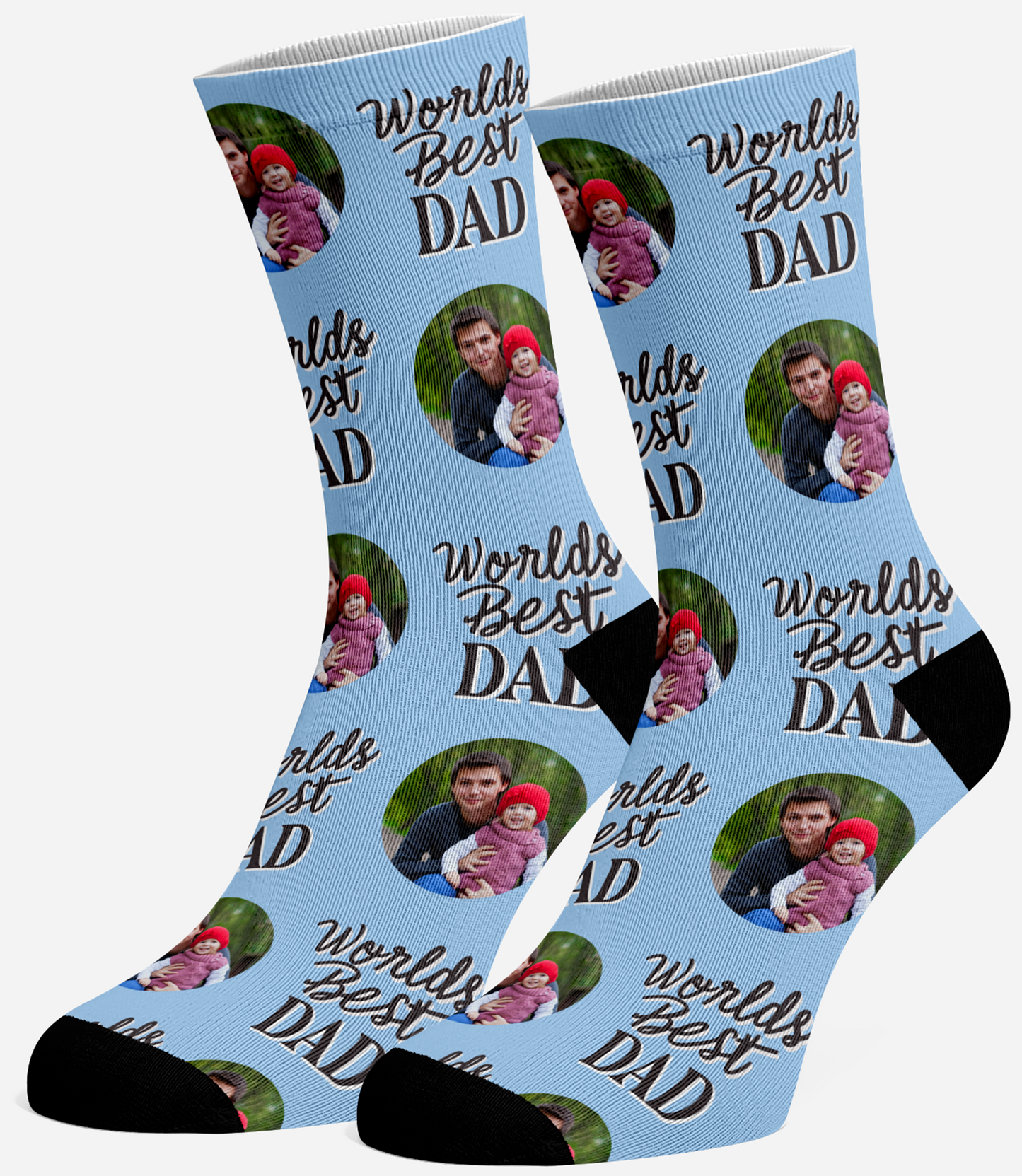 SockYeah - Worlds Best Dad Personalised Socks