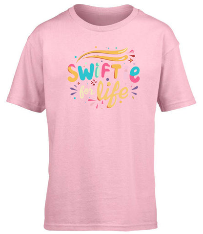 Swiftie for Life Childrens T-shirt