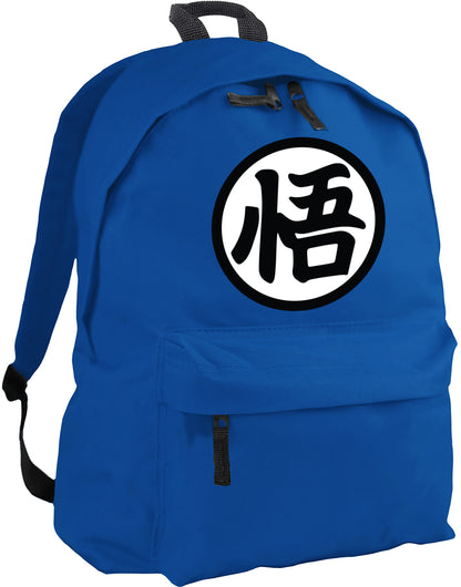 Goku's kanji backpack