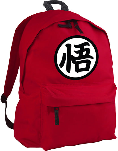 Goku's kanji backpack